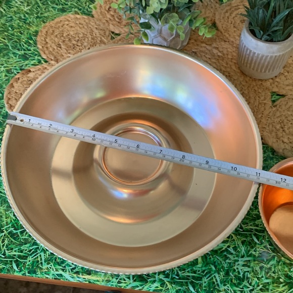 Vintage MMM, chip and dip bowl set, EUC - Picture 15 of 16